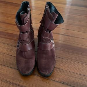 Sorel After Hours Leather Booties